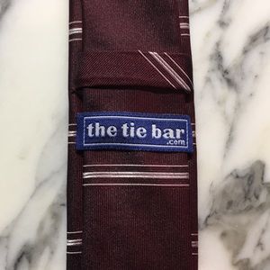 The Tie Bar Accessories - The Tie Bar Horizontal Stripe Skinny Tie The Tie Bar Accessories - The Tie Bar Horizontal Stripe Skinny Tie